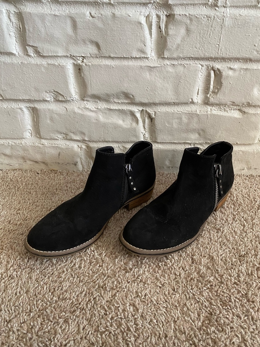 Black Ankle Boots | Size 8